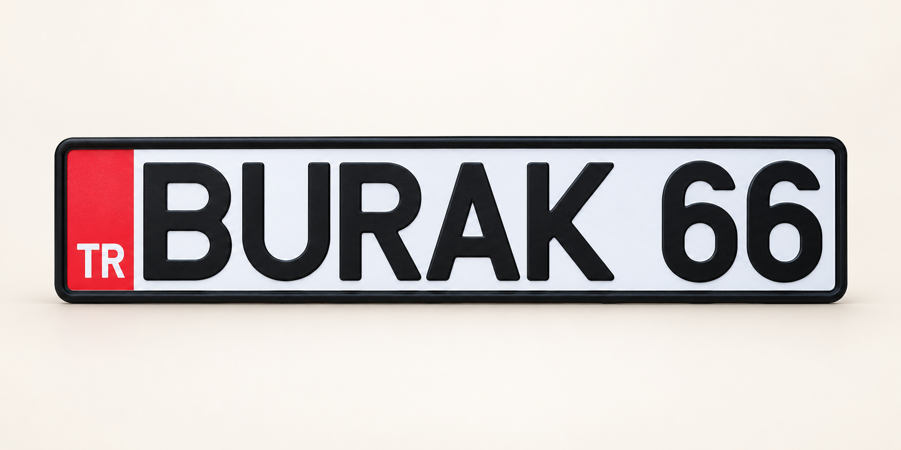 App Dekor Plaka – BURAK 66