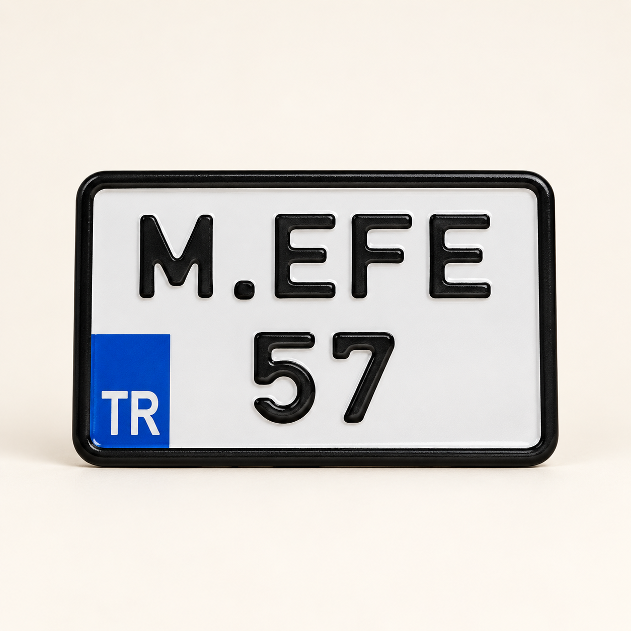 Bisiklet Dekor Plaka – M.EFE 57