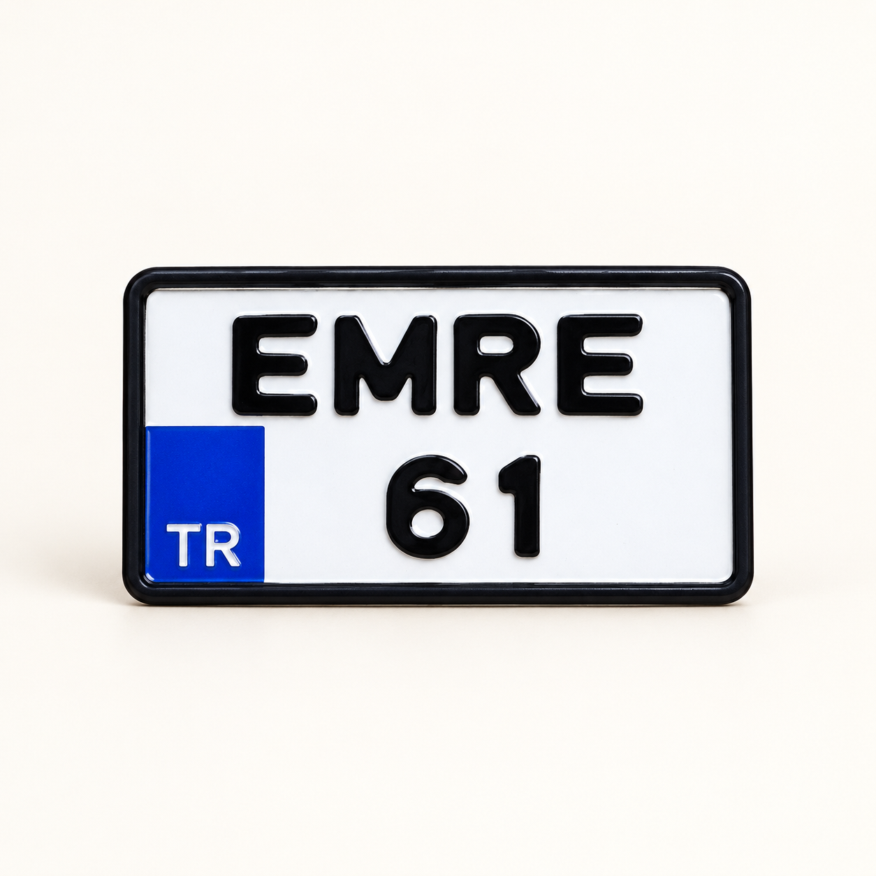 Bisiklet Dekor Plaka – EMRE 61