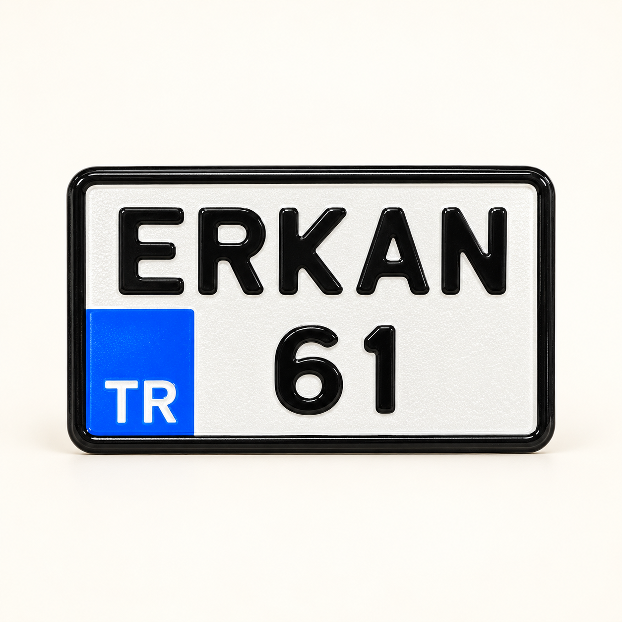 Bisiklet Dekor Plaka – ERKAN 61