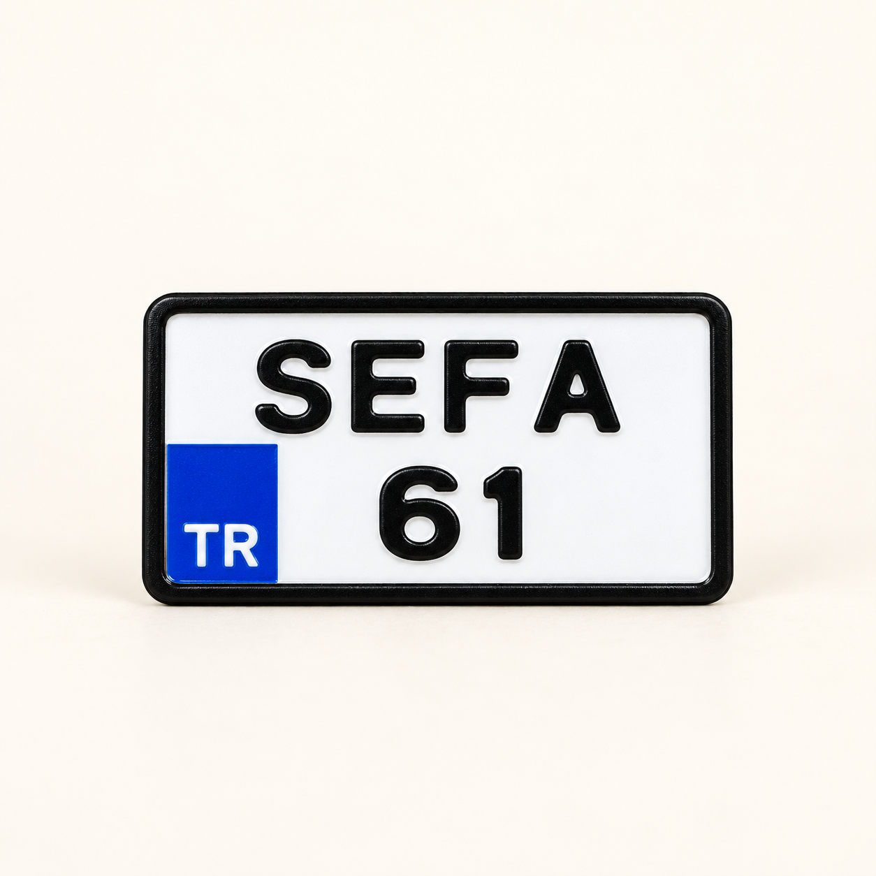 Bisiklet Dekor Plaka – SEFA 61