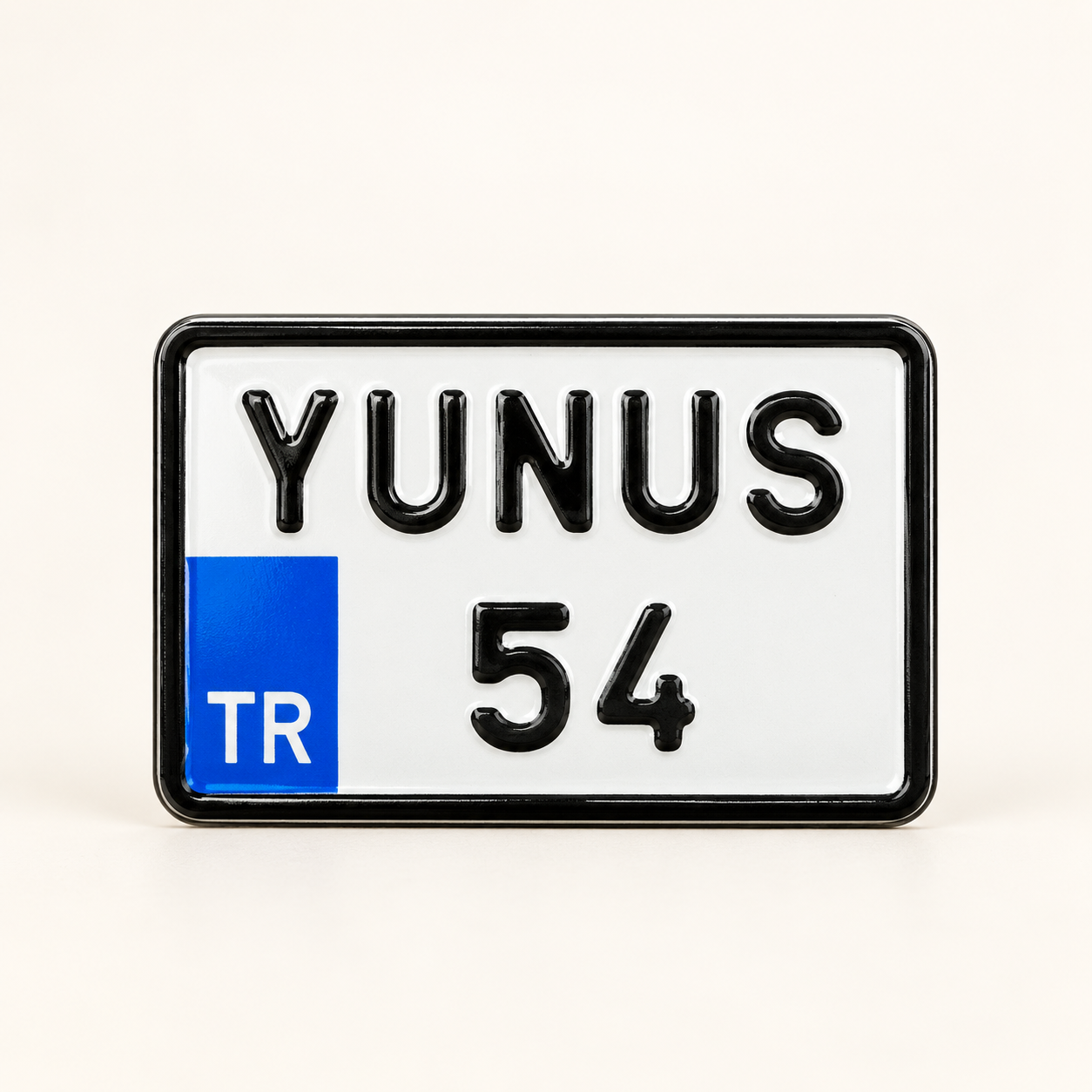 Bisiklet Dekor Plaka – YUNUS 54